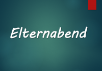 Elternabend